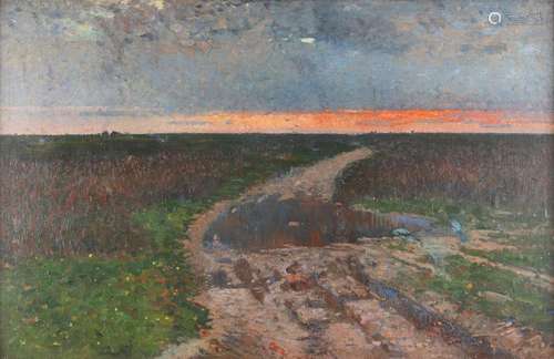 MAX UTH MAX UTH IMPRESSIONISTISCHE ABENDLANDSCHAFT