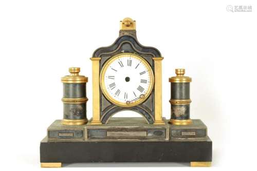 A 19TH CENTURY FRENCH INDUSTRIAL BEAM CLOCK FOR RESTORATION