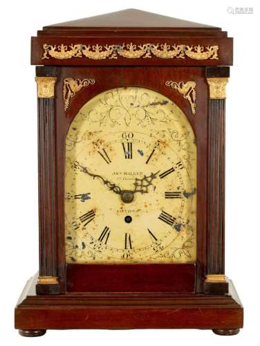 JOHN WALKER, LONDON. A 19TH CENTURY AND LATER FUSEE BRACKET ...
