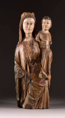 BEDEUTENDE MADONNA MIT DEM CHRISTUSKIND