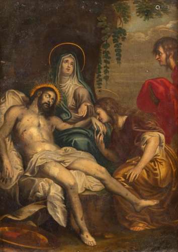 ANTHONIS VAN DYCK (SCHULE ODER NACHFOLGER) BEWEINUNG CHRISTI