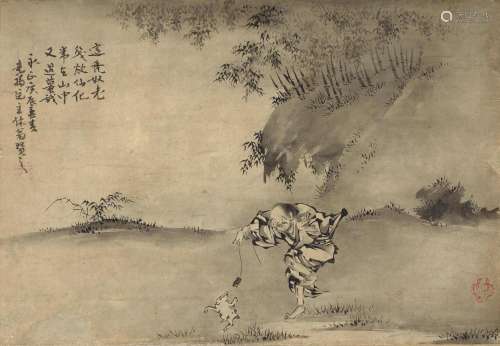 AFTER KANO MOTONOBU (1476-1559) The Immortal Gama Sennin Edo...