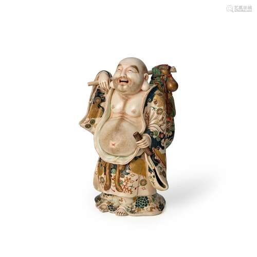 A SATSUMA MODEL OF HOTEI Meiji era (1868-1912), late 19th ce...