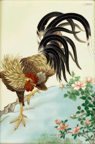 AND&#332; J&#362;BEI (1876-1953) A Cloisonn&#233...