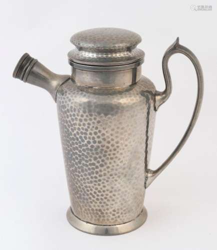Vintage pewter cocktail shaker by Travis, Wilson & Co. o...