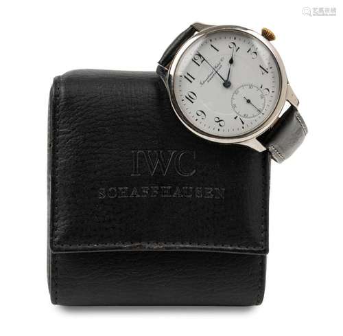 I.W.C. (INTERNATIONAL WATCH COMPANY) SCHAFFHAUSEN steel case...