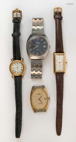 BULOVA gent s automatic wristwatch, stainless steel case and...
