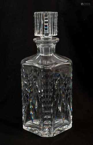 WATERFORD Irish crystal decanter, 20th century, 24.5cm high