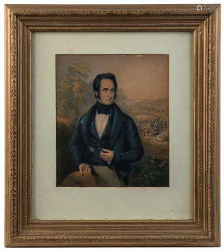JOHN BAXTER (1804-1867), The Rev. Robert Moffat. colour lith...