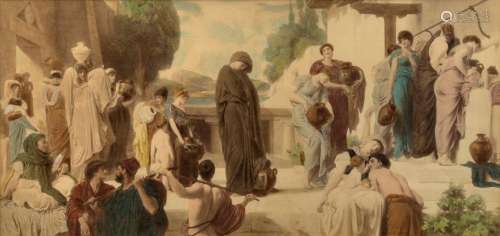 ARTIST UNKNOWN (19th century), (water carriers), watercolour...