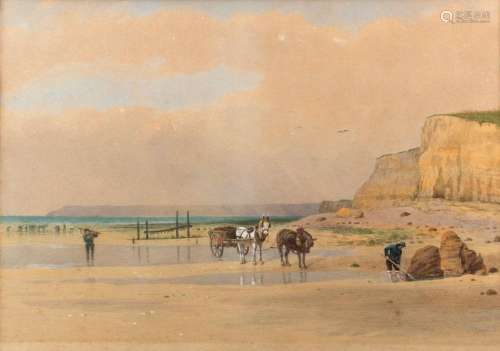 ALFRED TIDY (Britain, 1808-1892), attributed, Seaweed Gather...