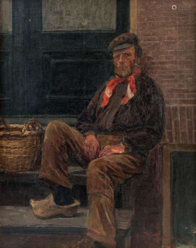 FRIEDRICH KALLMORGEN (German, 1856 - 1924), The Dutch Fisher...
