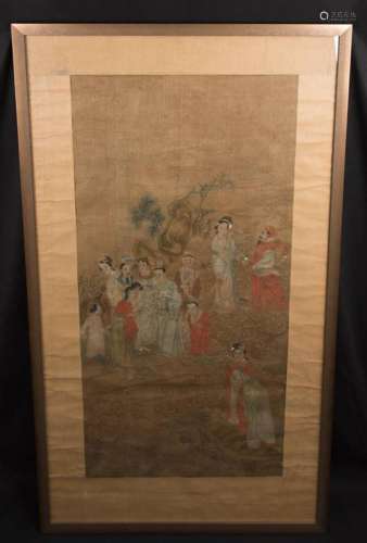 Japanese scroll painting