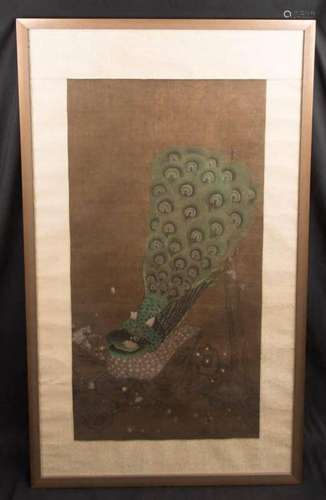 Japanese scroll painting