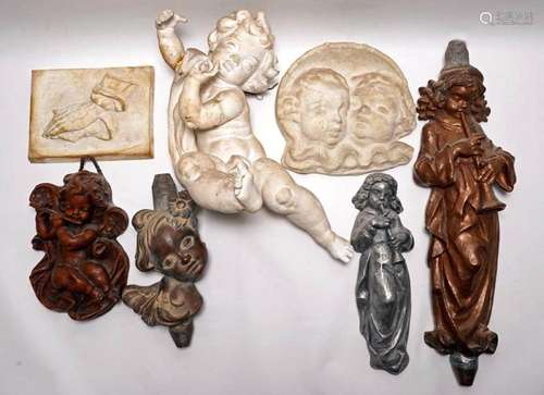 Mixed lot of angels and Maries