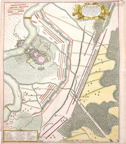 Collection of plans of Philippsburg