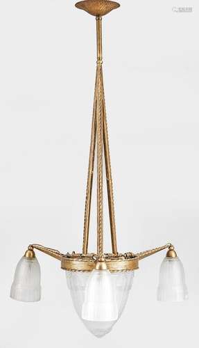 Art Déco-Deckenlampe von Muller Frères