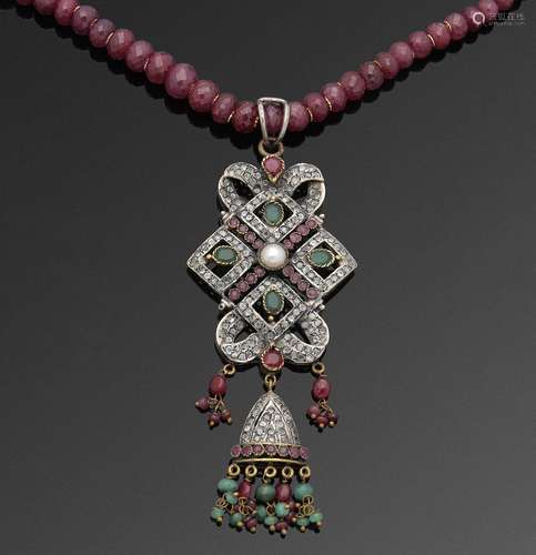 Orientalisches Multicolor-Collier