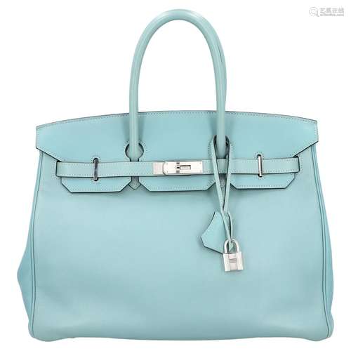 HERMÈS Handtasche "BIRKIN BAG 35", Koll. 2009.