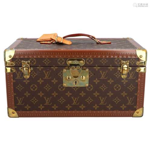 LOUIS VUITTON VINTAGE Kosmetik-Koffer "BOITE BOUTEILLE ...