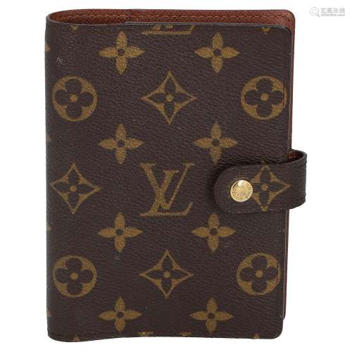 LOUIS VUITTON Agenda "AGENDA FONCTIONELLE PM", Kol...