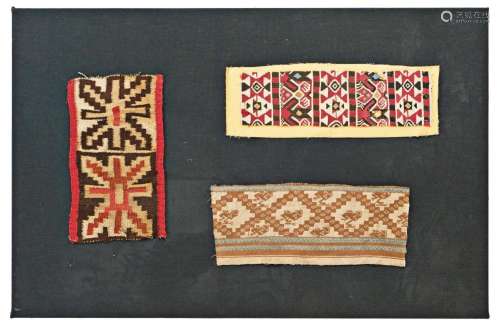 Three pre-Columbian Textile Fragments