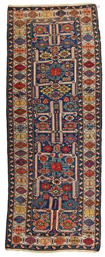 Fork-Leaf Kuba Rug