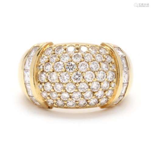 Gold and Diamond Ring