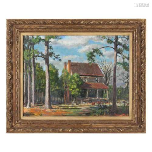 Francis Speight (NC/PA, 1896-1989), The Tayloe House, Bertie...