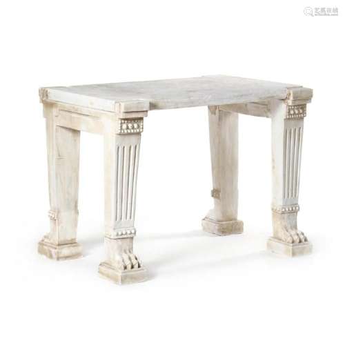 Pompeiian Style Marble Center Table