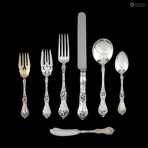 Reed & Barton Les Cinq Fleurs Flatware Service