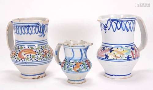 3 Ceramic jugs
