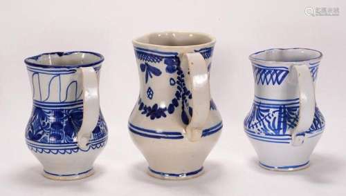 3 ceramic jugs