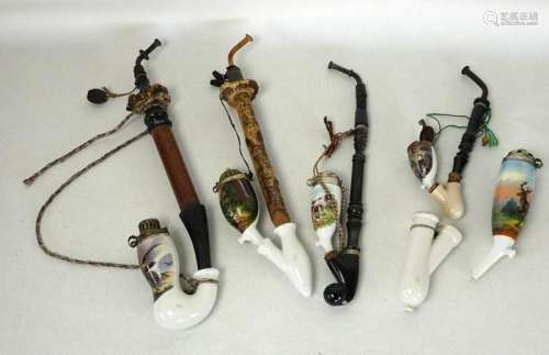 Assortment of pipes