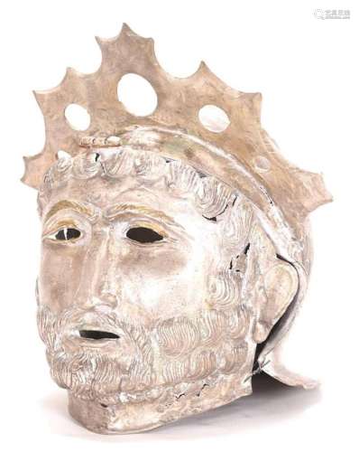 Roman mask helmet