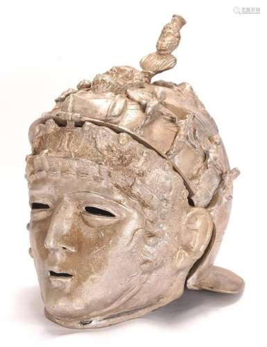 Roman mask helmet