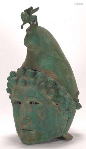 Roman mask helmet