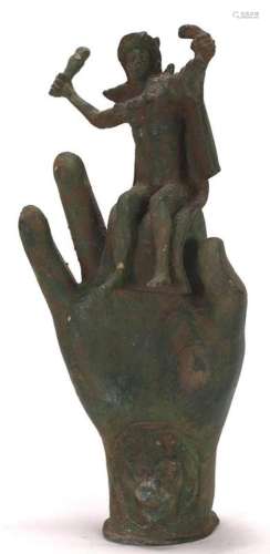 Votive hand Jupiter Dolichenus