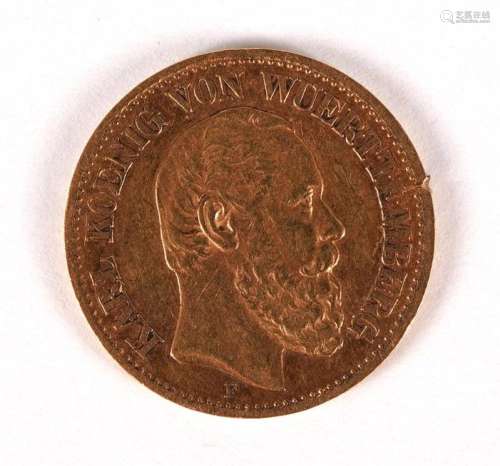 Gold coin 10 Mark