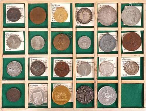 Collection of Baden medals