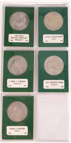 5 DM Commemorative Coins