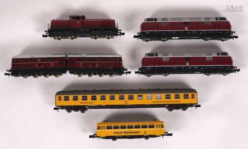 Mixed Diesel Locomotives