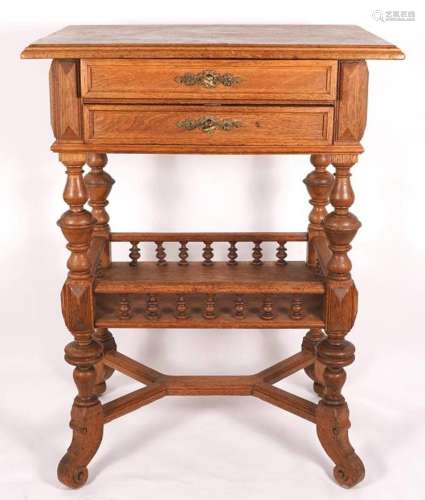 Historism sewing table