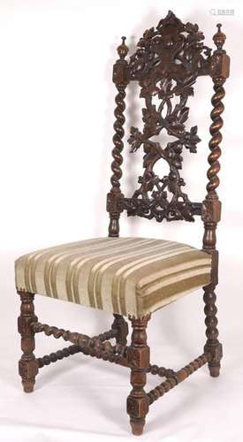 Wilhelminian period chair