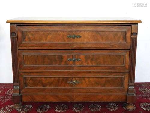 Wilhelminian period chest of drawers