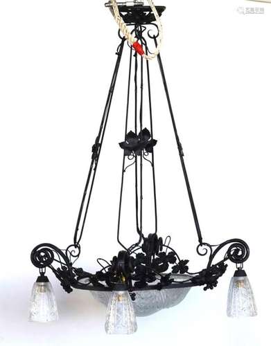 Art Nouveau Chandelier