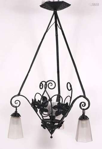 Small art nouveau chandelier