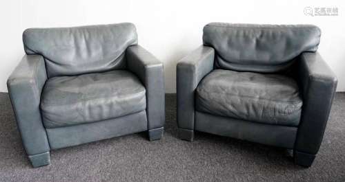 Pair of De Sede armchairs