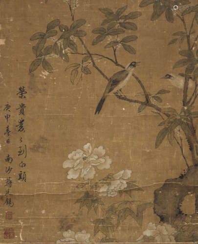 蒋廷锡 1669-1732 花香鸟鸣