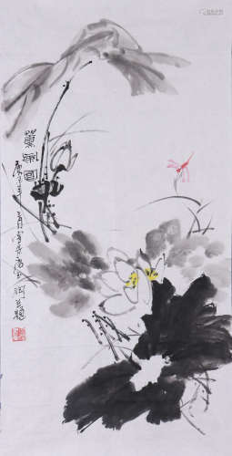 唐玉润 b.1924 熏风图